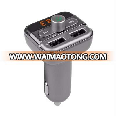 Bluetooth Wireless Kit Car handsfree USB Car Charger with Fm Transmitter